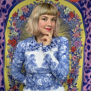 Beautiful Genius Possum Athleisure Top Size XS